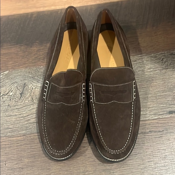 NEOT Cole Haan Brown Suede Loafers; Size 11.5 main image 4